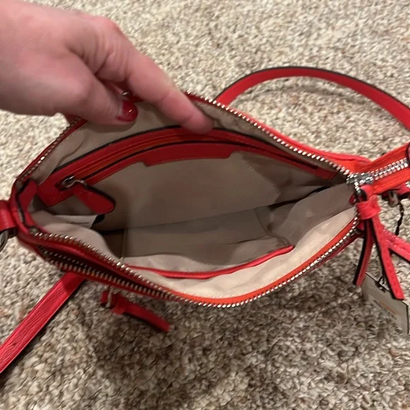 NWT! Dana Buchman Purse. Coral. - Picture 6 of 15